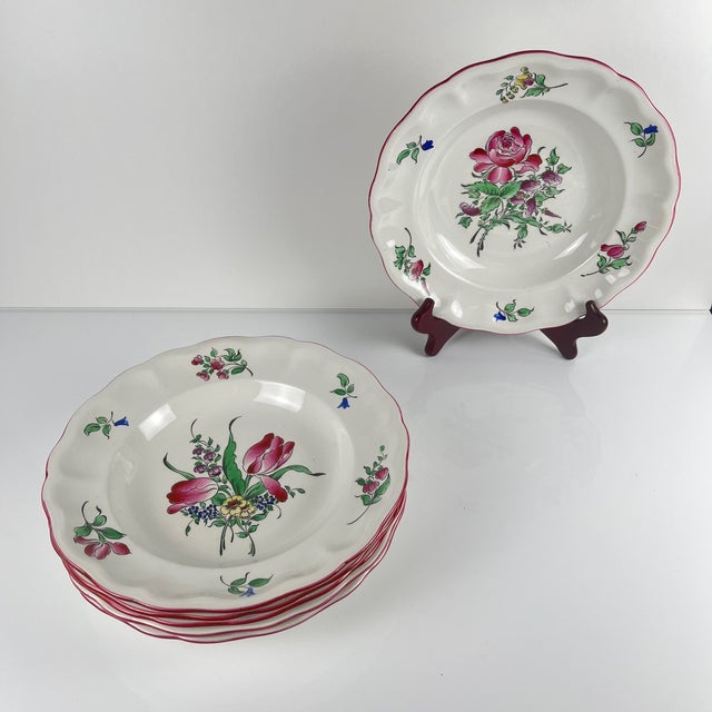Réverbère Model Service for Six People from KG Lunéville, 1950s, Set of 18 For Sale - Image 12 of 17