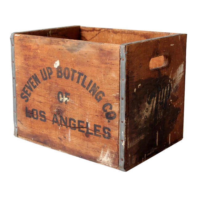 vintage USA70's 7up wood crate 木箱 vintage USA70's 7up wood crate 木箱 - メルカリ