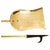 Vintage French Solid Brass Duck Head Fireplace Tool Set, Maison Jansen Style, 19 For Sale - Image 15 of 17