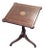 Vintage MCM Bombay Co Flip Top Tripod Occasional Side Table For Sale