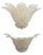 Transparent and Gold Murano Glass Tronchi Wall Sconces by Simoeng, Set of 2 For Sale