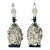 Coastal Grotto Oyster Shell Pair of Lamps For Sale