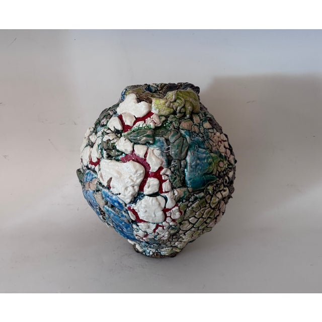 Hybrid Oribe & Karatstu Jar by Kodai Ujiie, Japanese (B. 1990 - ) For Sale - Image 4 of 6