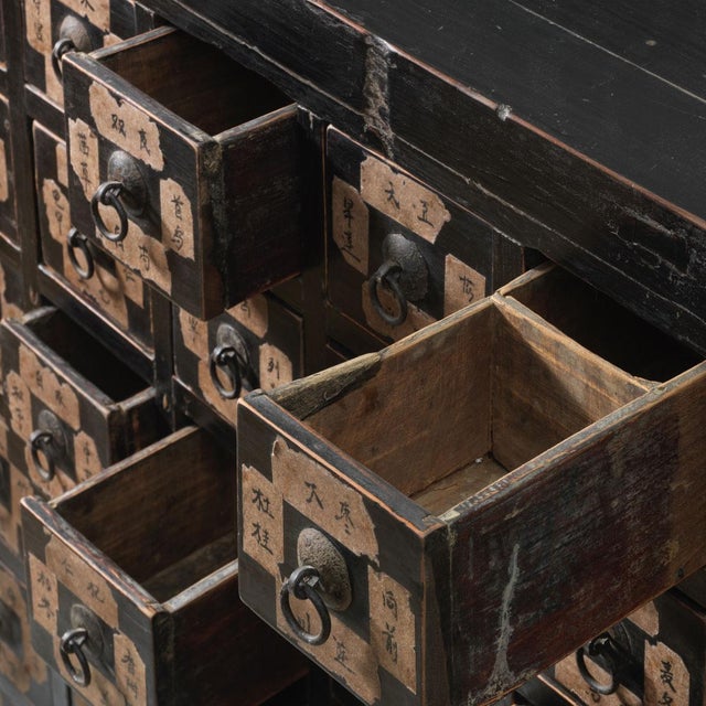 Antique Chinese Medicine Chest For Sale - Image 10 of 13