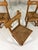 Rustic Blonde Oak Dining Chairs, 1960s, Set of 6 For Sale - Image 10 of 18
