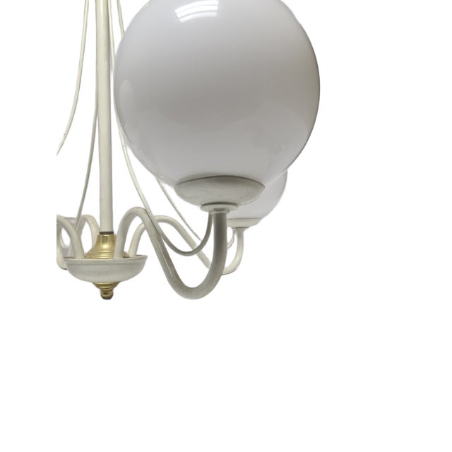 1970s Art Nouveau Chandelier, Poland, 1970s For Sale - Image 5 of 10