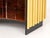Art Deco Style Black Lacquered & Brass Bar Cabinet For Sale - Image 4 of 10