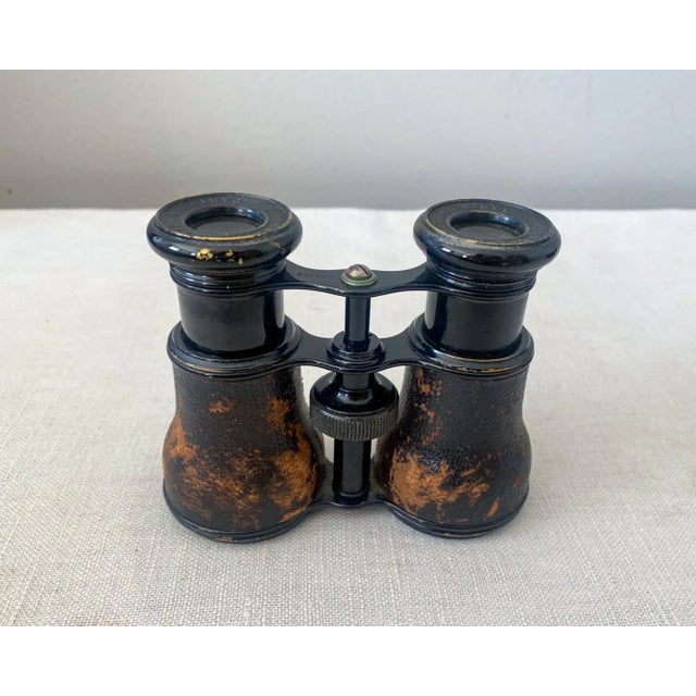 1920s Lemaire Fabt Paris French Opera Glasses / Binoculars and Case For Sale In Saint Louis - Image 6 of 9