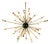 Vintage Sputnik Hanging Lamp in the style of Stilnovo, 1950s For Sale