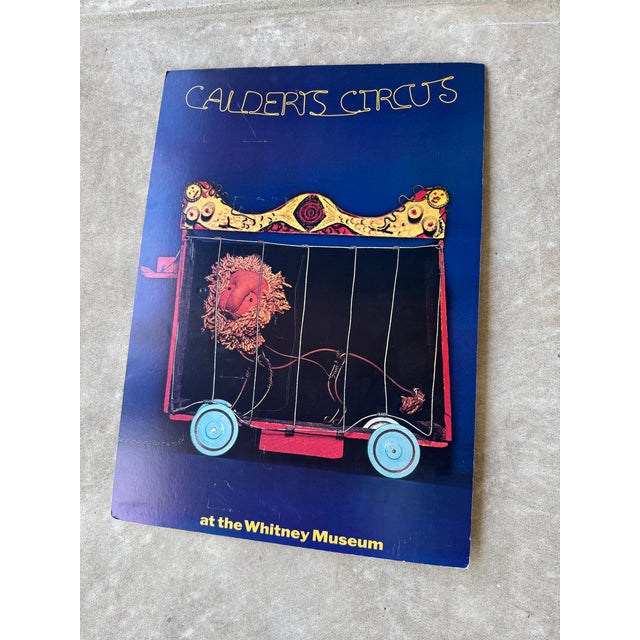 Alexander Calder 1970s Alexander Calder Circus Print Whitney Museum For Sale - Image 4 of 8