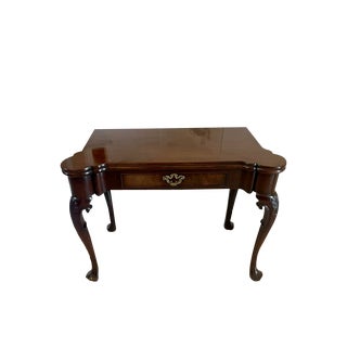 Antique Irish George II Chippendale Mahogany Card Table, 1750 For Sale