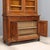 Brown Antique Italian Bookcase in Walnut, 1800s For Sale - Image 8 of 11