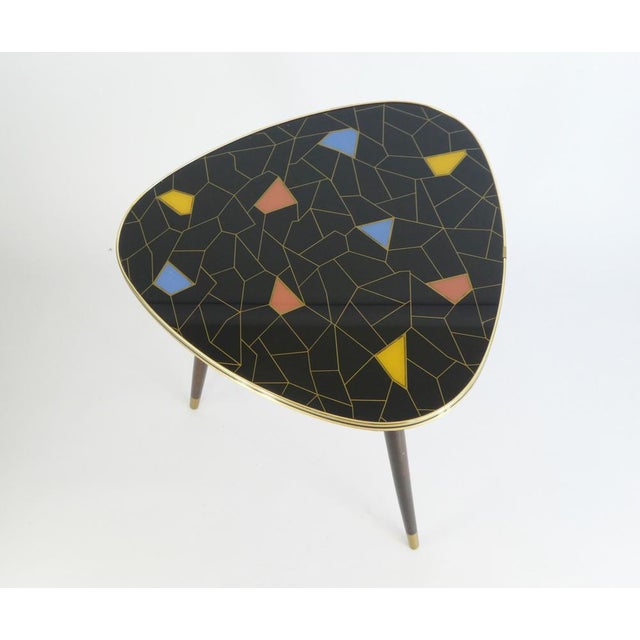 Mid-Century Modern Large German Mosaic Coffee Table For Sale - Image 3 of 10