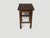 Antique Teak Wood Pedestal or Tall Side Table For Sale - Image 4 of 5