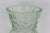 Glass Hoosier Glass Co Green Depression Glass Pebble Rippled Vase For Sale - Image 7 of 11