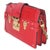Item #: 150828 Features Interior: Two gussets. One card slot Dimensions: 8.75 x 5.75 x 2 in Handbag Closure Type: Push...
