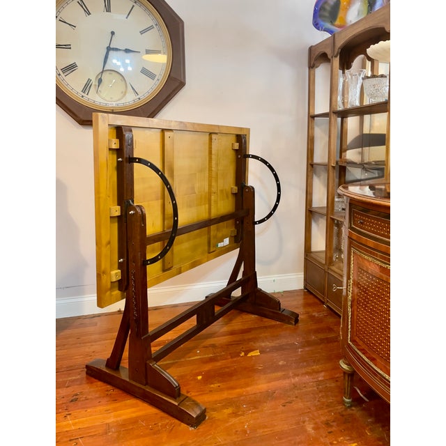 Reproduction of 1920’s French Drafting Table by Restoration Hardware For Sale - Image 11 of 12