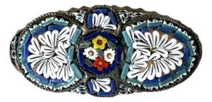 Vintage Italian Micro Mosaic Brooch