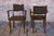 Brown Art Deco Chairs in Beech by Jules Leleu, France, 1930s, Set of 2 For Sale - Image 8 of 15