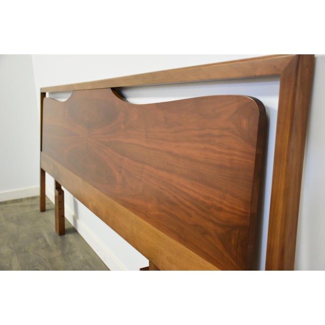 Walnut Queen MCM Headboard Chairish