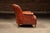 Vintage Tufted Leather Chesterfield Armchair and Ottoman by Hickory Chair For Sale In Chicago - Image 6 of 15