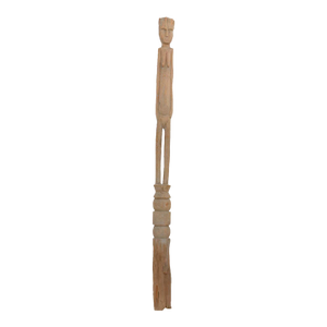 Antique Sun-Bleached Tribal Wurkun Slender Figure
