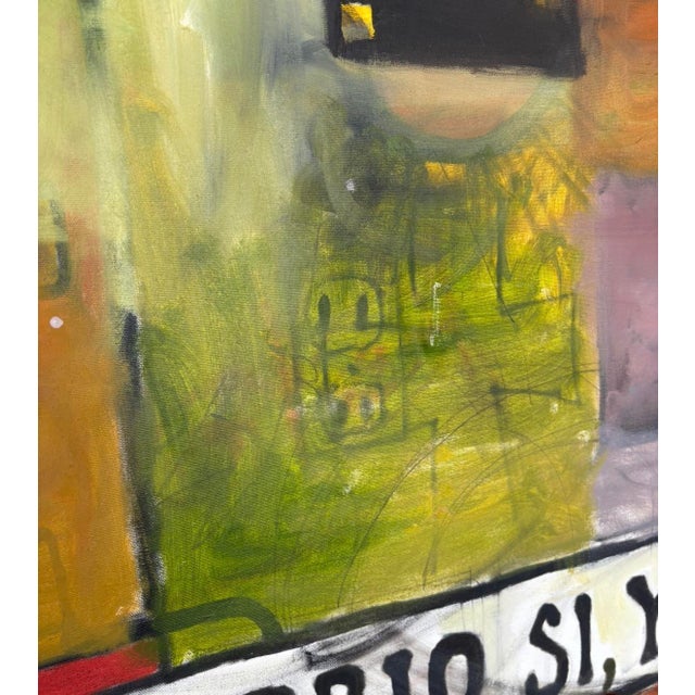 Abstract Protest Painting For Sale - Image 4 of 9