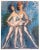 Marcel Vertes Vintage 1957 " Two Ballerinas " LargeArt Lithograph Print For Sale