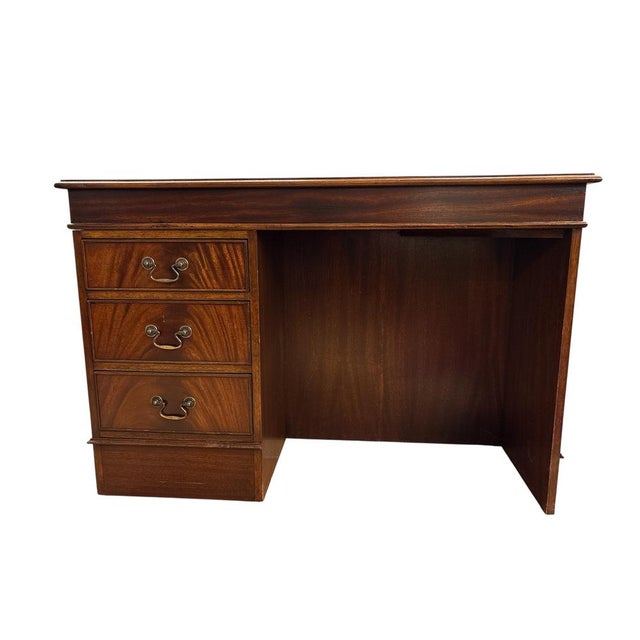 Vintage Wooden Writing Desk, 1950s For Sale - Image 6 of 6