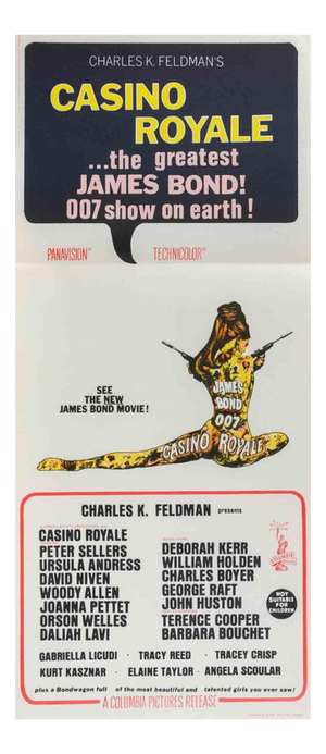 Casino Royale Film Poster, Australia, 1967