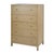 Nora 36 in. W Rectangular Wood 5 Drawer Tall Dresser, Light Oak For Sale - Image 9 of 9