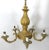 This is beautiful vintage gold - finished 5-socket metal chandelier. It takes up to 70 Watt bulbs. The chandelier comes...
