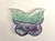 Gemstone Pair Natural Fluorite Butterfly Dishes Gemstone Rock Crystal For Sale - Image 7 of 15