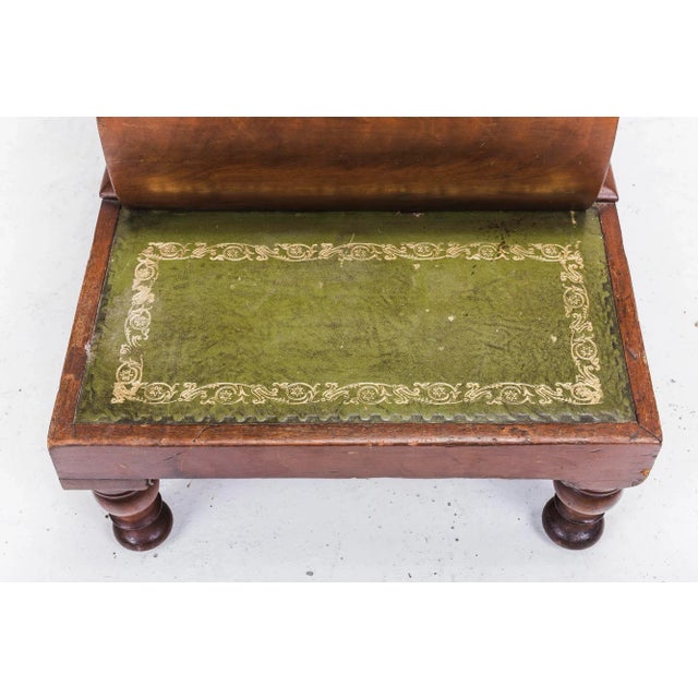 Brown Mahogany Compartmental Library Steps, 1930s For Sale - Image 8 of 14