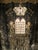 Late 19th Century Embroidered Tapestry Bleu Parochet Torah Arc Curtain -Drape For Sale - Image 12 of 12