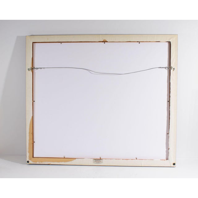 Watercolor and Gouache Abstract Painting Signed by Walter Sorge For Sale - Image 10 of 10