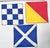 Vintage Leacock Nautical Naps Signal Flag Cocktail Napkins by Dessin Deux, Set of 11 For Sale - Image 4 of 11