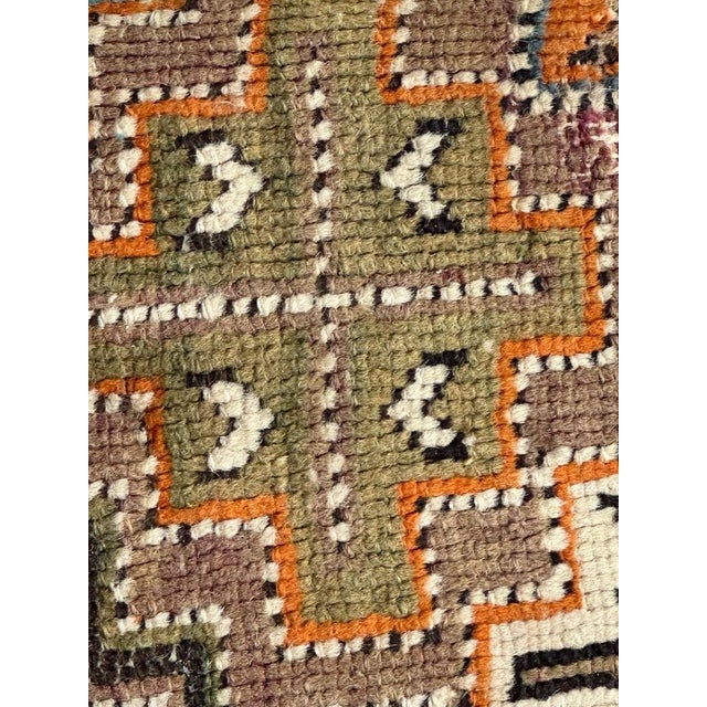 Antique Shirwan Caucasian Fragment of Rug, 1890s For Sale - Image 10 of 15