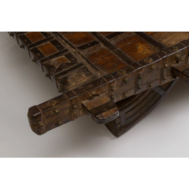 Mid 19th Century 19th Cen Camel Cart Coffee Table For Sale - Image 5 of 9