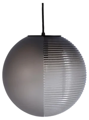 Stellar Medium Smoky Grey Acetato Smoky Grey Pendant by Pulpo