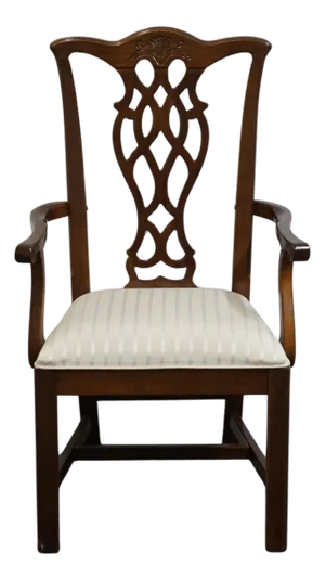 Universal Furniture Traditional Chippendale Style Dining Arm Chair