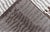 Early 21st Century "Timberline" Modern Abstract Linear Striation Ivory With Charcoal Rug For Sale - Image 5 of 9