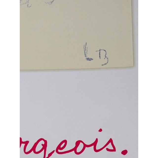 Louise Bourgeois, Those Are Mine Because They Are My Mother's, 2008, Lithograph on Paper For Sale - Image 7 of 8