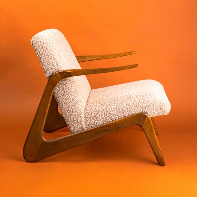 1960s Mid-Century Italian Lounge Chairs, 1950s, Set of 2 For Sale - Image 5 of 6
