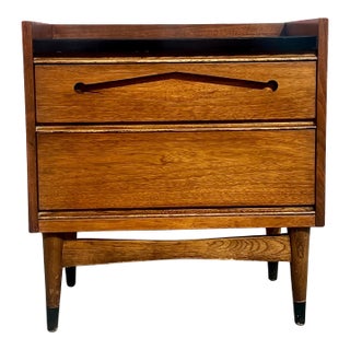 Vintage Bassett Denmark Teak Nightstand, Made in Denmark, 1965 For Sale