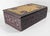 We are selling this really interesting and unusual Folk art chip carved box. This box has polychrome lid with unique...