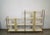 1950s 1950’s Mid-Century Modern Brass & Metal Double Shelf For Sale - Image 5 of 12