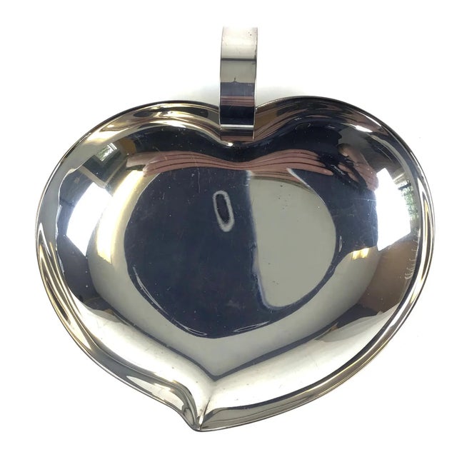 1960s Vintage 1960s Quadruple Silver Plate Nut Dish or Trinket Dish For Sale - Image 5 of 8