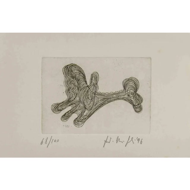 Etching realized by Fausto Maria Franchi in 1996. Edition of 68/100. Hand signed and numbered in pencil. Excellent...