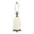 Early 20th Century Crest Co. Chicago Blanc De Chine Porcelain Table Lamp For Sale